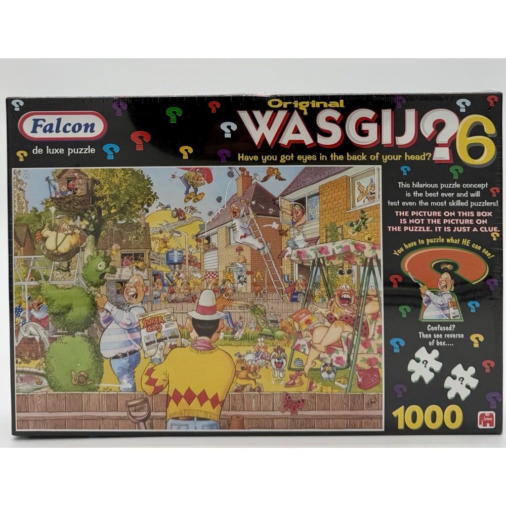 Wasgij Original Puzzle #6 Blooming Marvellous! 1000 Pc #10143 Falcon Sealed 1999